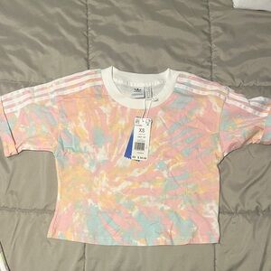 Adidas Kids Pastel Tie-Dye T-Shirt